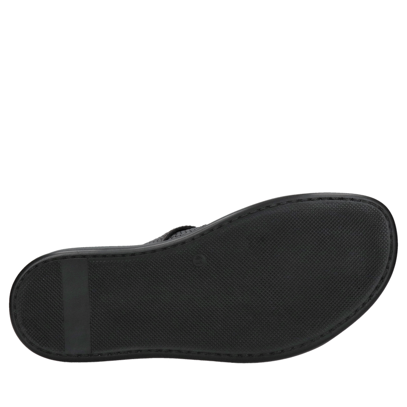 Skórzane klapki męskie na miękkiej wkładce ze skóry, eleganckie klapki męskie