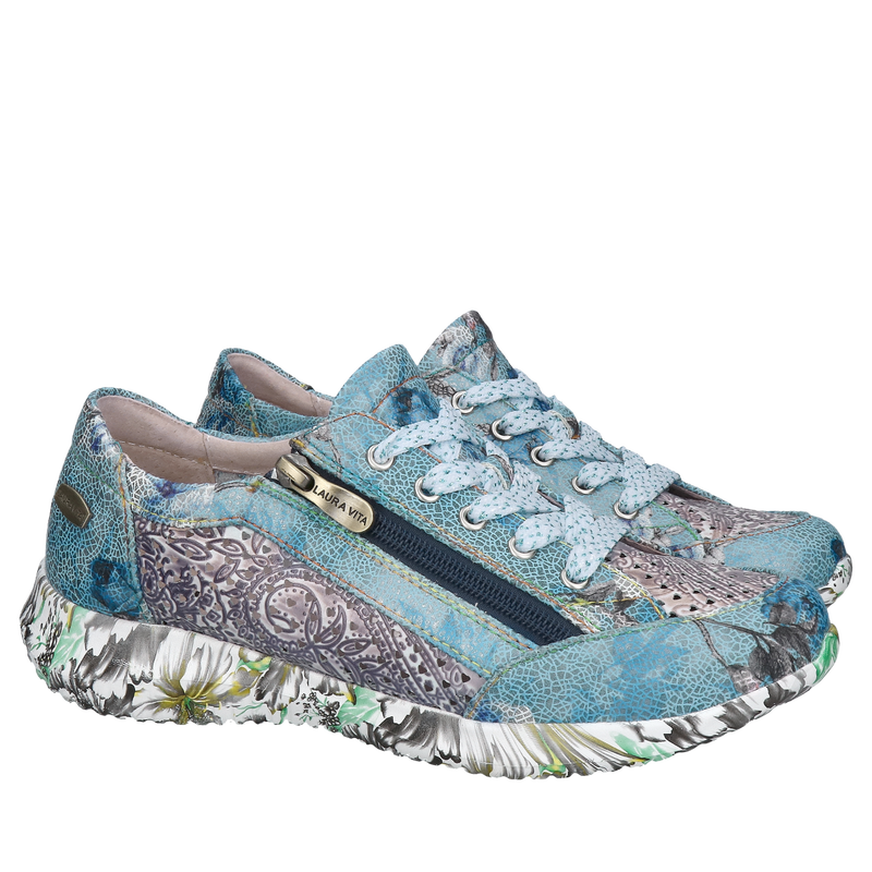 Wygodne letnie buty sportowe ze skóry naturalnej, damskie wiosenne półbuty sznurowane ażurowane