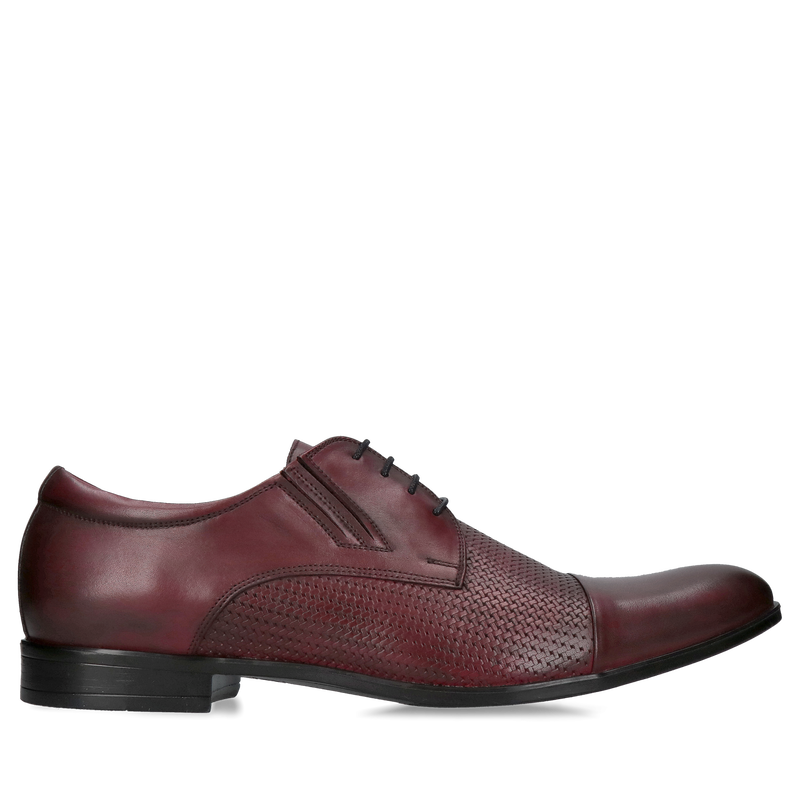 Męskie półbuty eleganckie ze skóry naturalnej od Polskiego producenta Conhpol