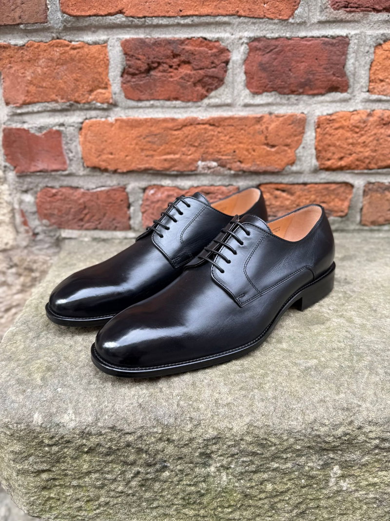 Buty męskie klasyczne i eleganckie premium na skórzanej podeszwie, styl i klasyka na najwyższym poziomie