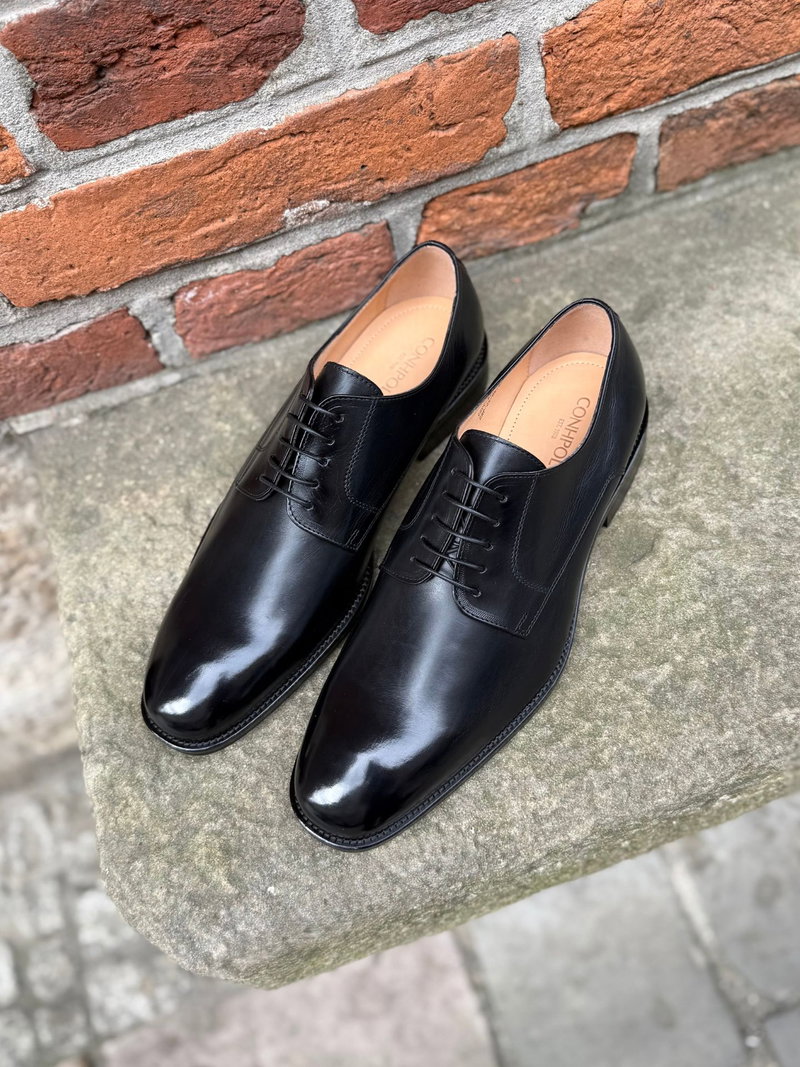 Buty męskie klasyczne i eleganckie premium na skórzanej podeszwie, styl i klasyka na najwyższym poziomie