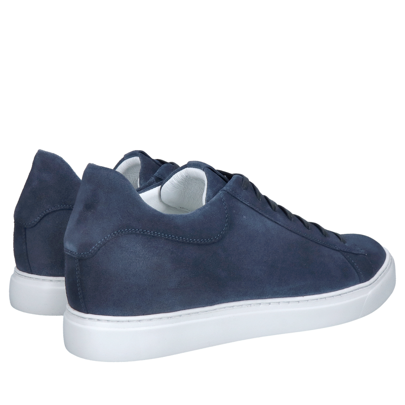 Męskie buty podwyższające na co dzień, sneakersy podwyższające zamszowe