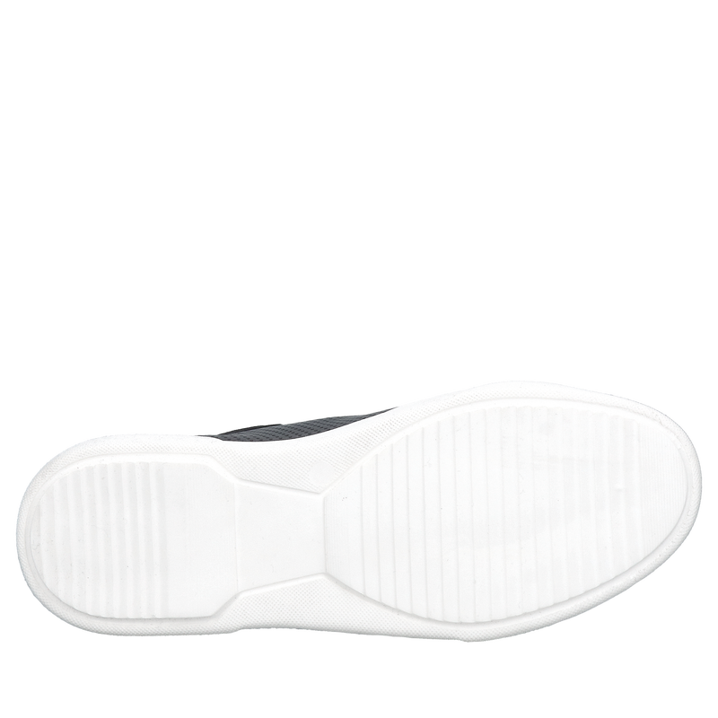 Męskie buty podwyższające czarne dziurkowane, letnie sportowe buty na podwyższeniu