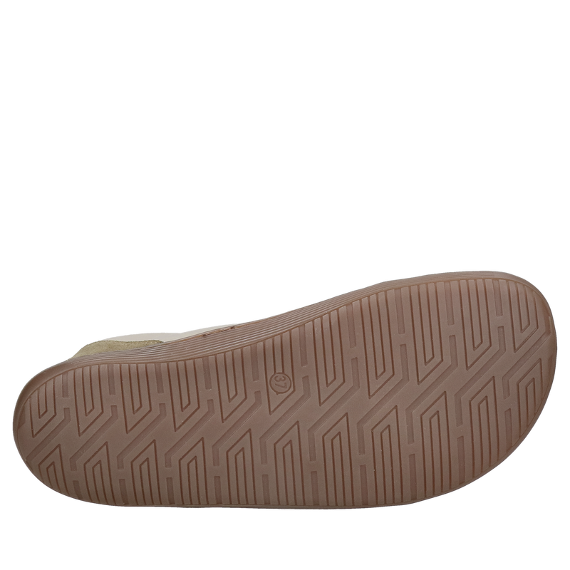 Damskie barefoot skórzane, wygodne i szerokie obuwie w palcach