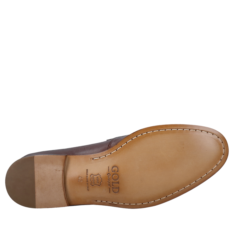 Męskie wsuwane eleganckie buty premium, loafersy męskie na skórzanej podeszwie premium