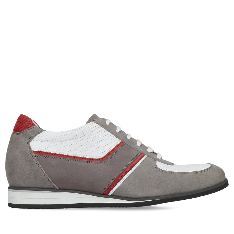 Sportowe buty męskie podwyższające na lekkim spodzie, Conhpol, Konopka Shoes