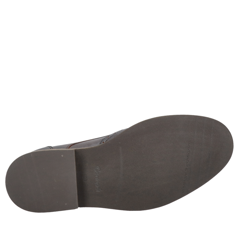 Półbuty męskie smart casual na lekkiej podeszwie od polskiego producenta, męskie brougsy