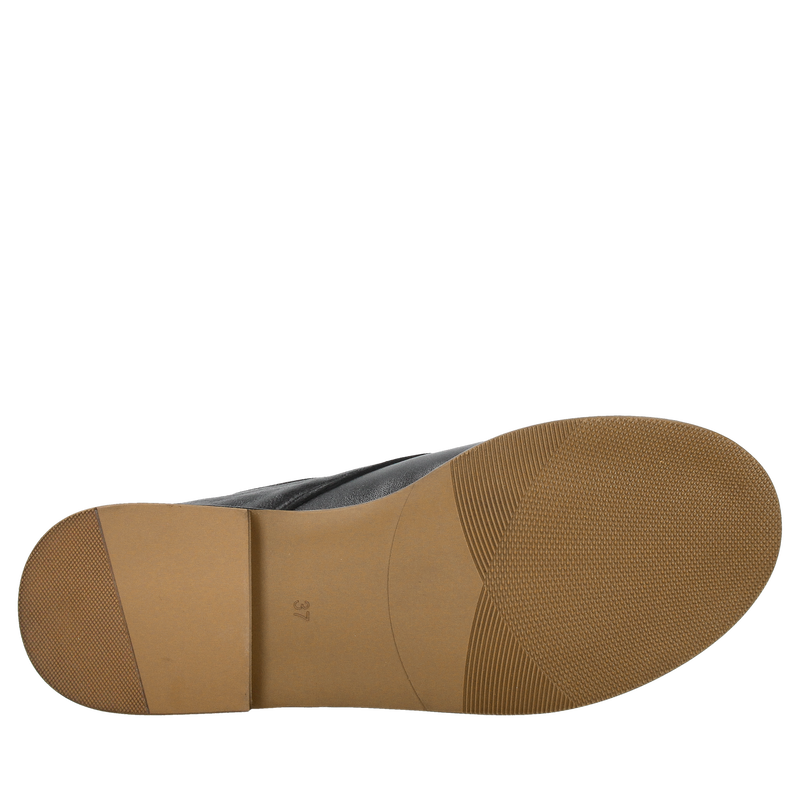 Półbuty damskie sznurowane z miękkiej skóry licowej, buty damskie barefoot