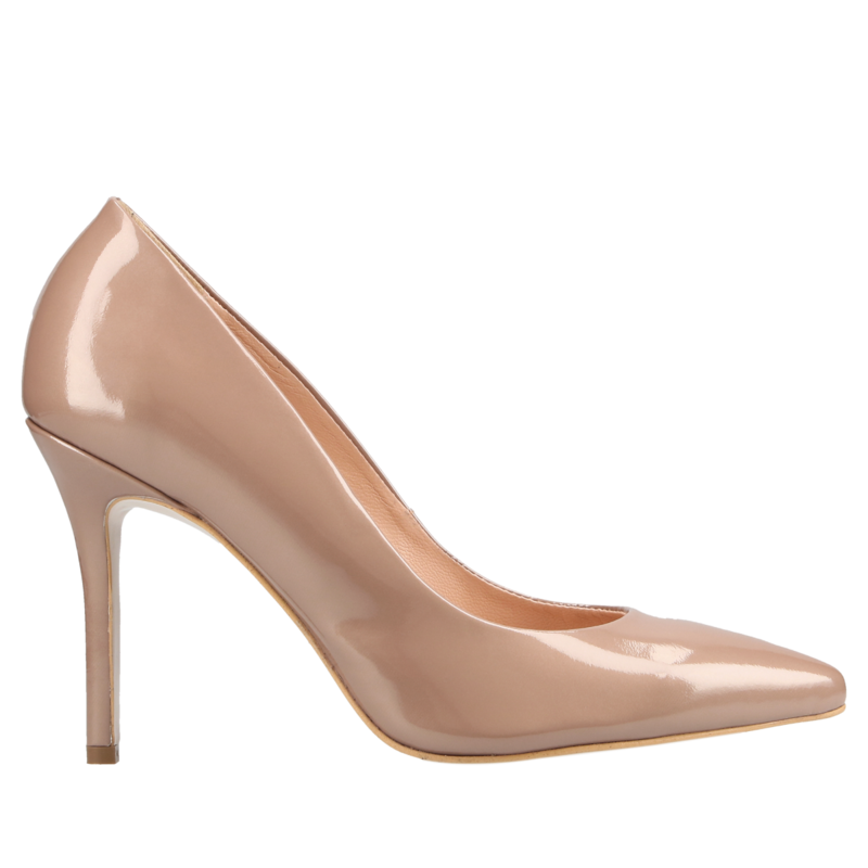 Beżowe szpilki Naomi Conhpol Bis - polska produkcja, Szpilki, BI4439-04, Konopka Shoes