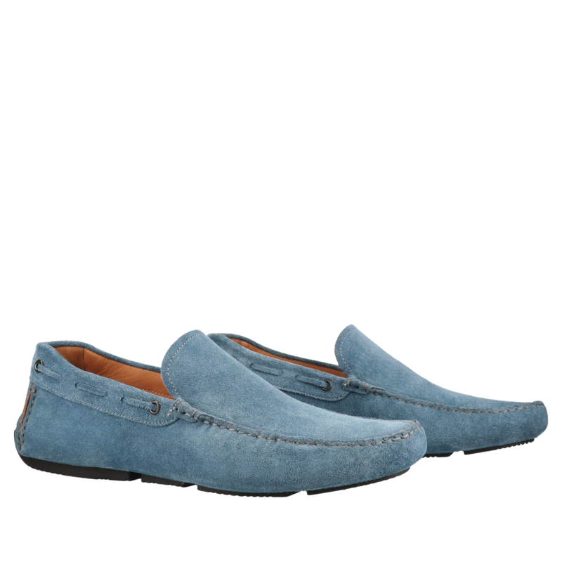 Niebieske mokasyny Vincenzo, Conhpol, Konopka Shoes Niebieske mokasyny Vincenzo, Conhpol, Konopka Shoes